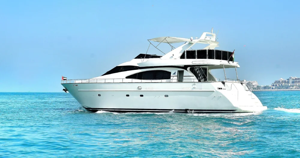 The 80ft Elite Prestige with deck jacuzzi
