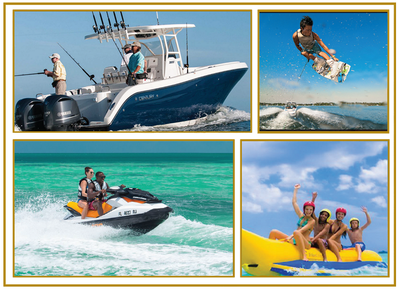 water sports and fishing trip yacht rental dubai