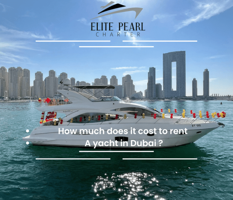 How much does it cost to rent a yacht in Dubai
