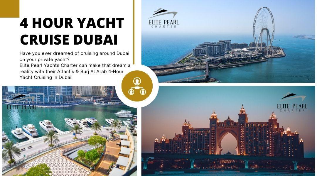4 Hour Yacht cruise Dubai