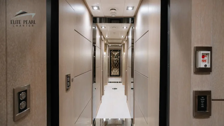 elite pearl charter - Elite Royalty 134 Ft interior hall