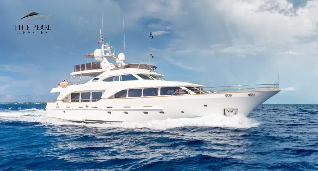 elite pearl charter - Elite VIP 110 Ft Benneti yacht.