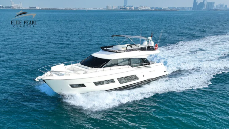 elite pearl charter - Ferreti 67ft. The Sound of Luxury: Creating the Perfect Playlist for Elite Charter Dubai Trips image blog