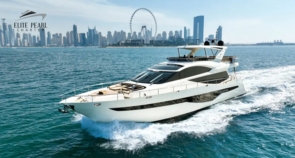 elite pearl charter - Galeon 78 w Jacuzzi yacht.