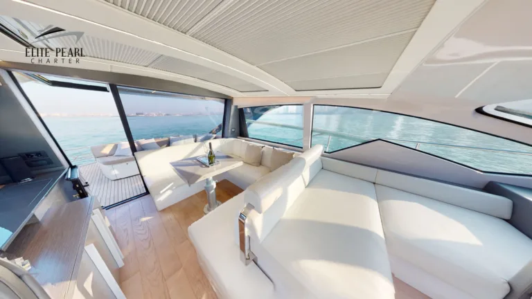 elite pearl charter - elite pershing 54 ft white