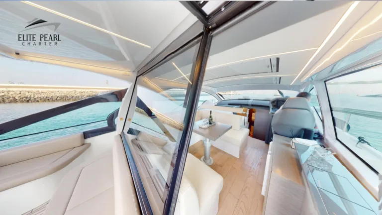 elite pearl charter - elite pershing 54 ft white