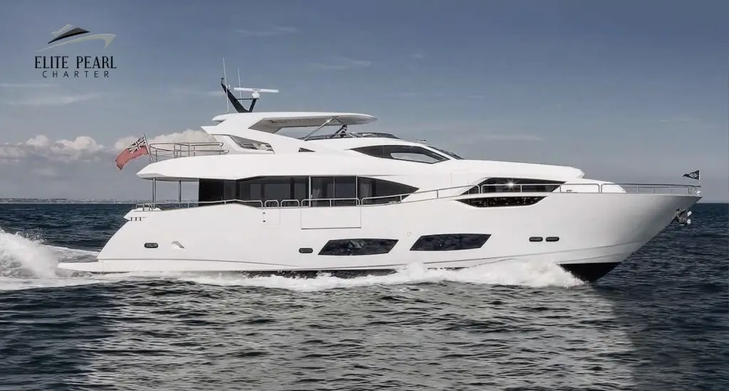 elite pearl charter - Sunseeker 95 Ft yacht