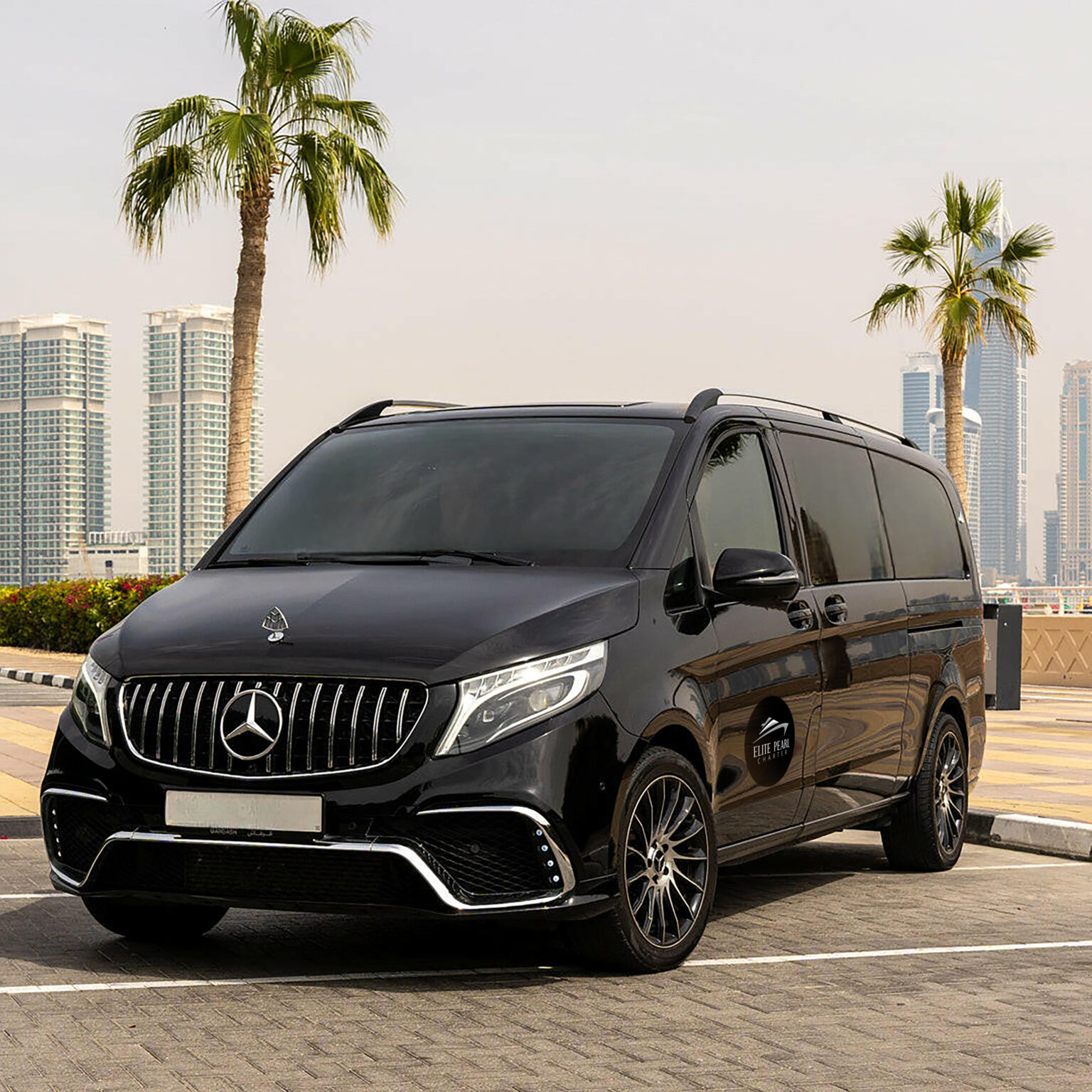 elite pearl charter - car rental dubai mercedez benz v-class maybach