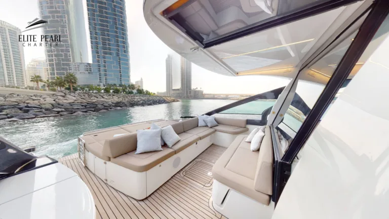 Elite Pershing 54 FT White | ELITE PEARL CHARTER View 4