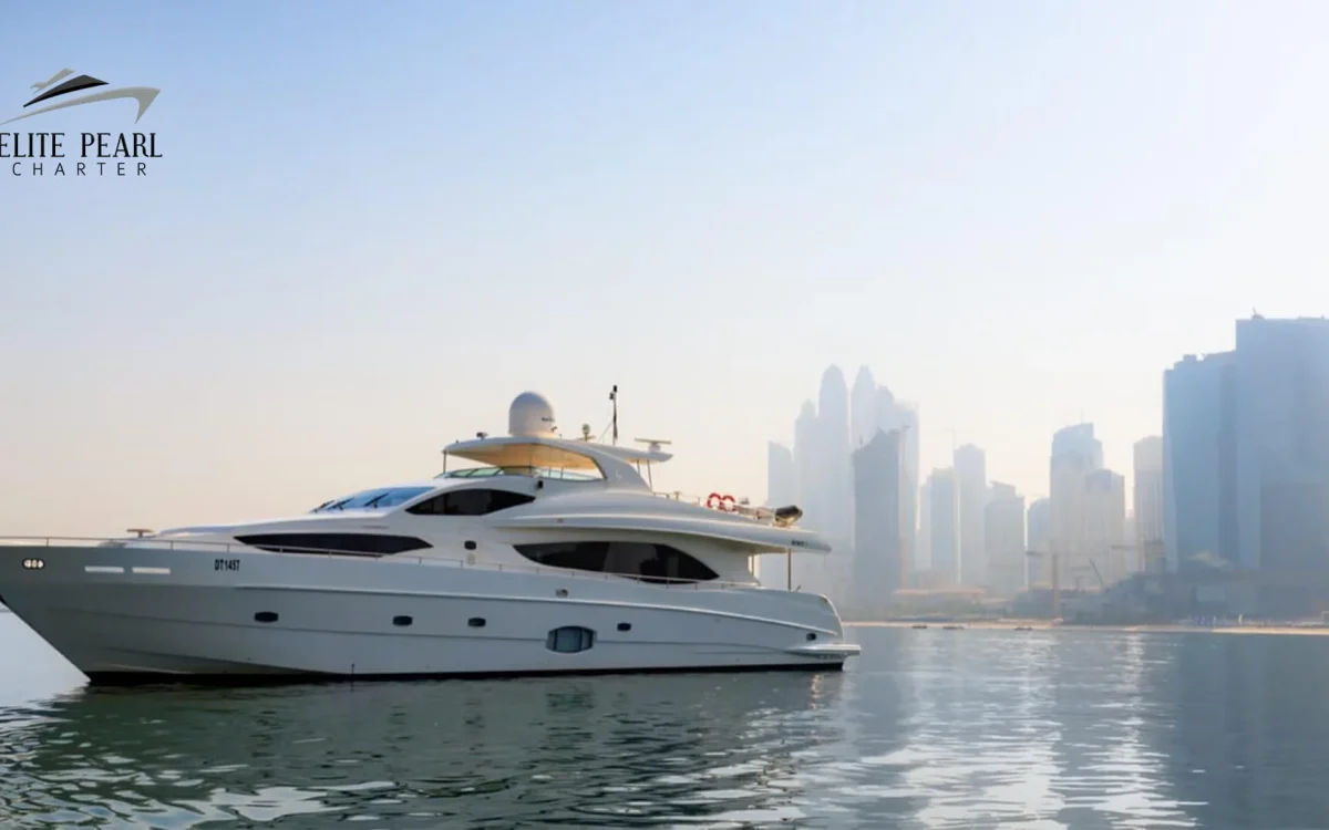 elite pearl charter - Elite Majesty 101 Ft w Jacuzzi. Gender Reveal Parties on a Yacht blog image.