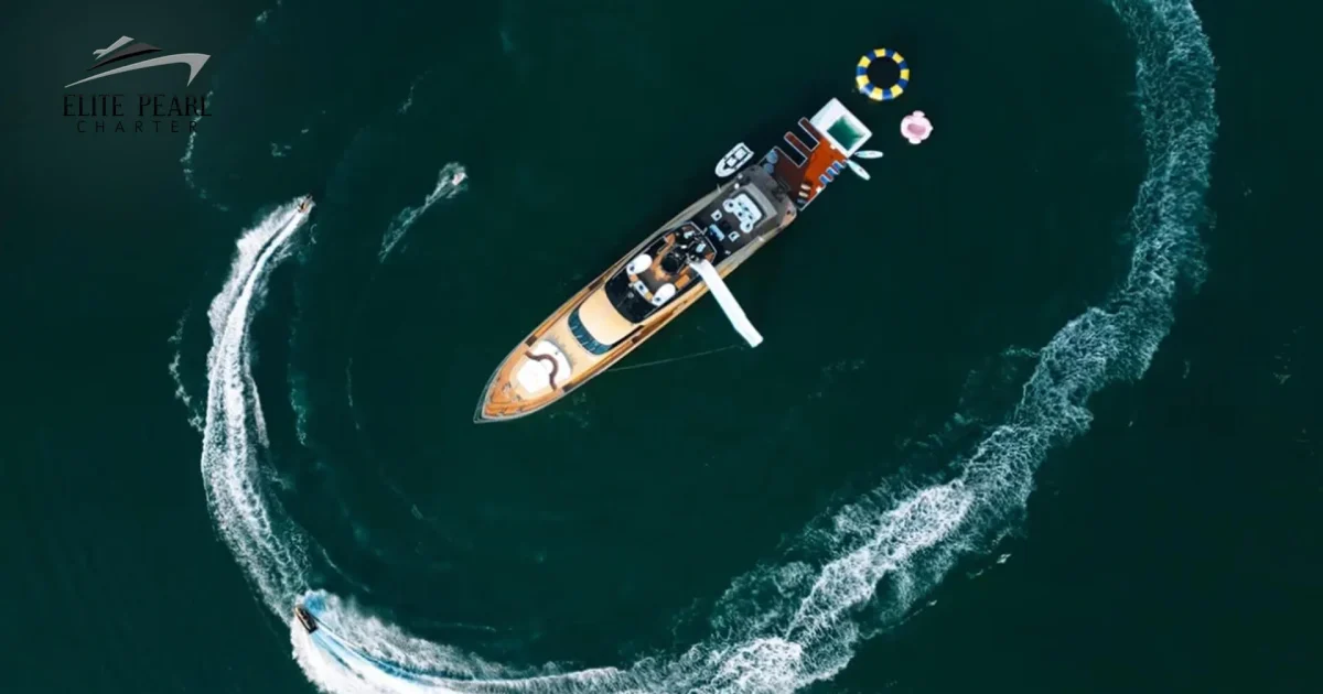 elite pearl charter - Elite Royalty 134 Ft. Dubai's Water Parks: A Splash-filled Day Out image blog.