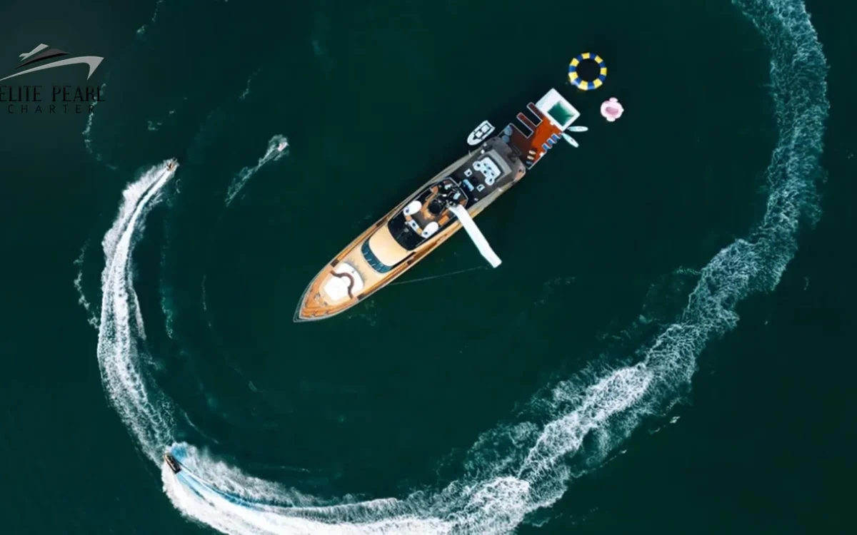 elite pearl charter - Elite Royalty 134 Ft. Dubai's Water Parks: A Splash-filled Day Out image blog.