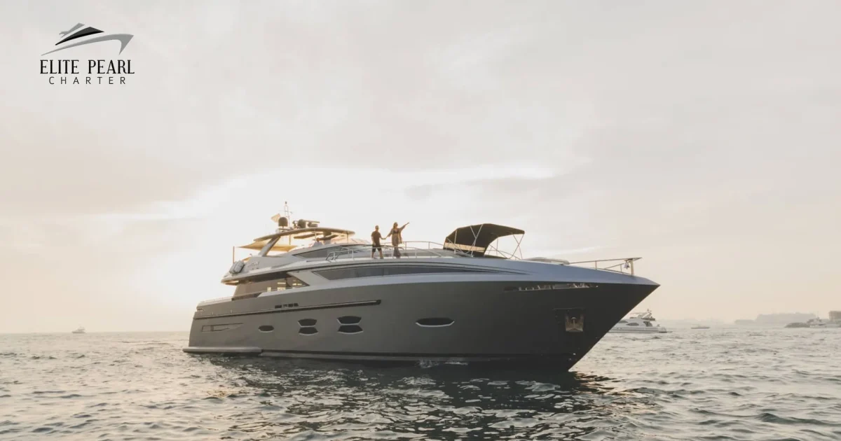 elite pearl charter - Elite Santorini 115ft. Yacht Rental Dubai Marina: The Ultimate Guide to Luxury on the Water.