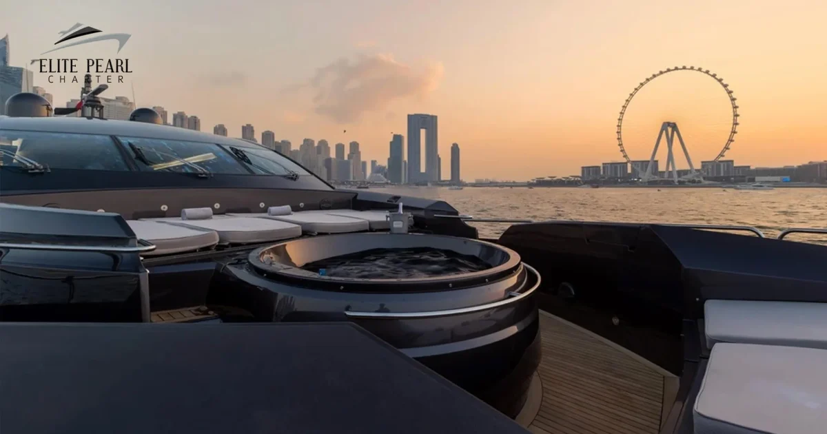 elite pearl charter - Elite Sun-seeker 108 FT. New Year's Eve in Dubai: A guide to the ultimate celebration. blog image