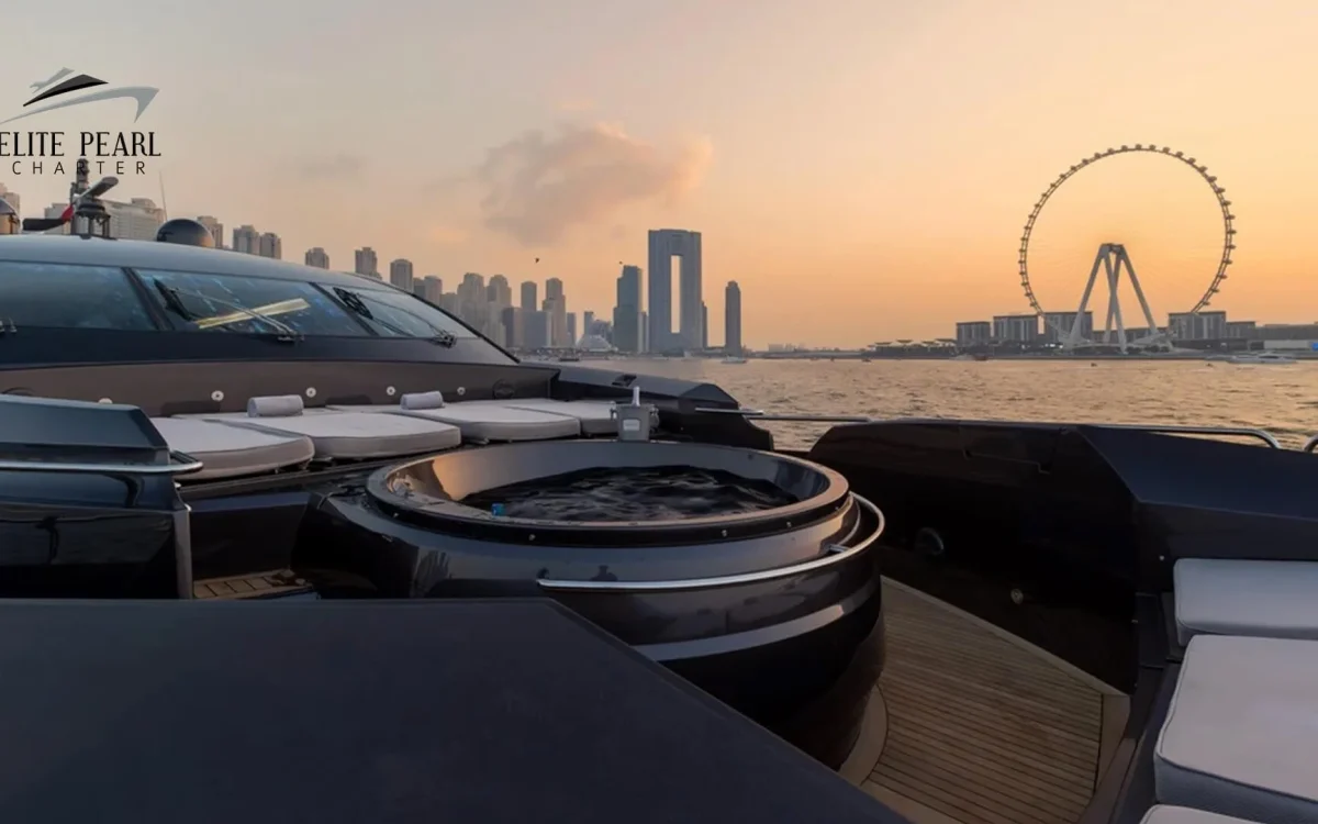 elite pearl charter - Elite Sun-seeker 108 FT. New Year's Eve in Dubai: A guide to the ultimate celebration. blog image