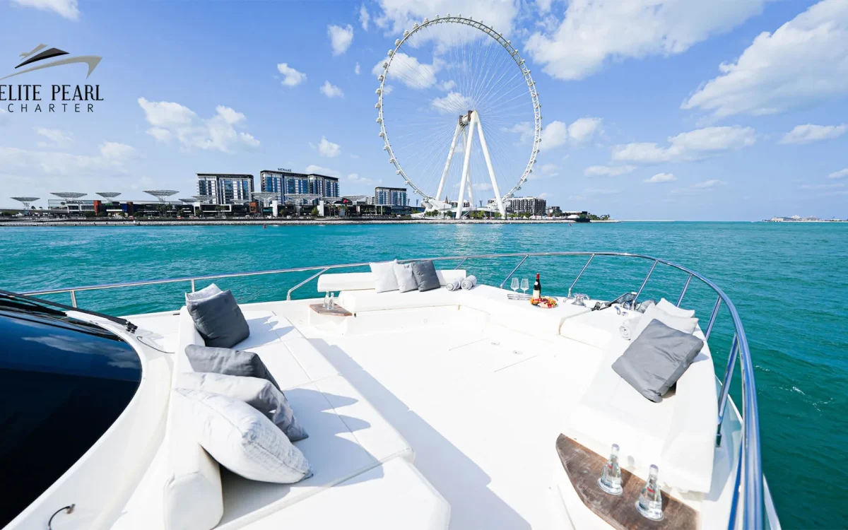 elite pearl charter - Ferreti 67ft. Elite Yacht Security Measures: Protecting the Elite on Dubai's Waters blog image.