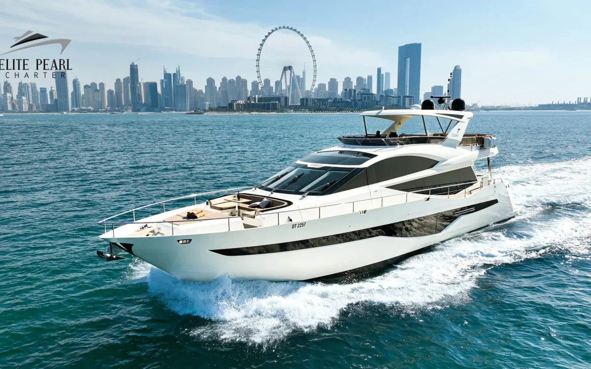 elite pearl charter - Galeon 78 w Jacuzzi. Dubai for Students: Budget-friendly accommodation, attractions, and activities image blog.