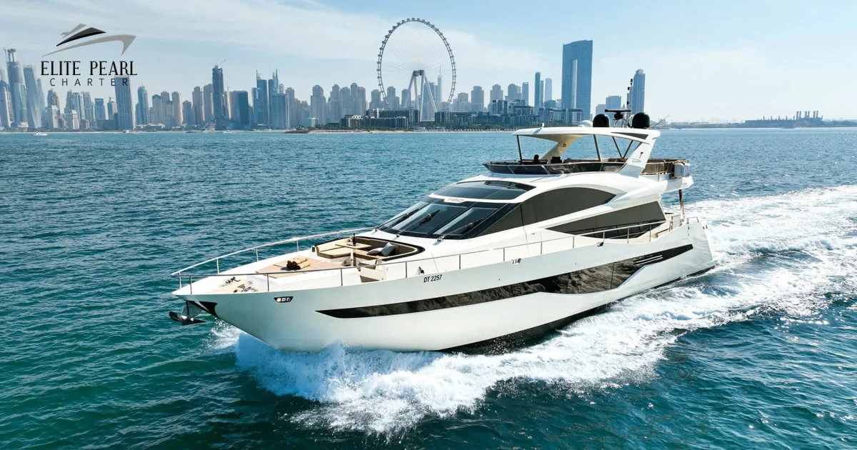 elite pearl charter - Galeon 78 w Jacuzzi. Dubai for Students: Budget-friendly accommodation, attractions, and activities image blog.