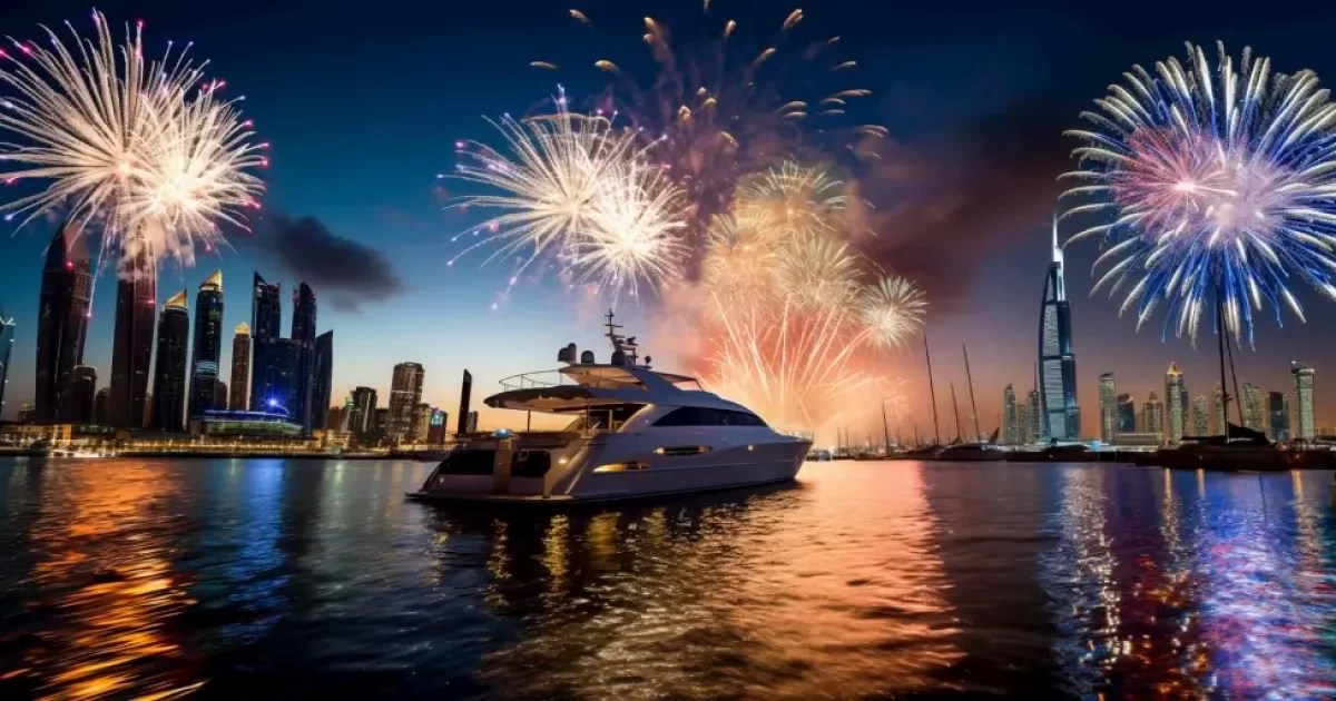 new year yacht party dubai