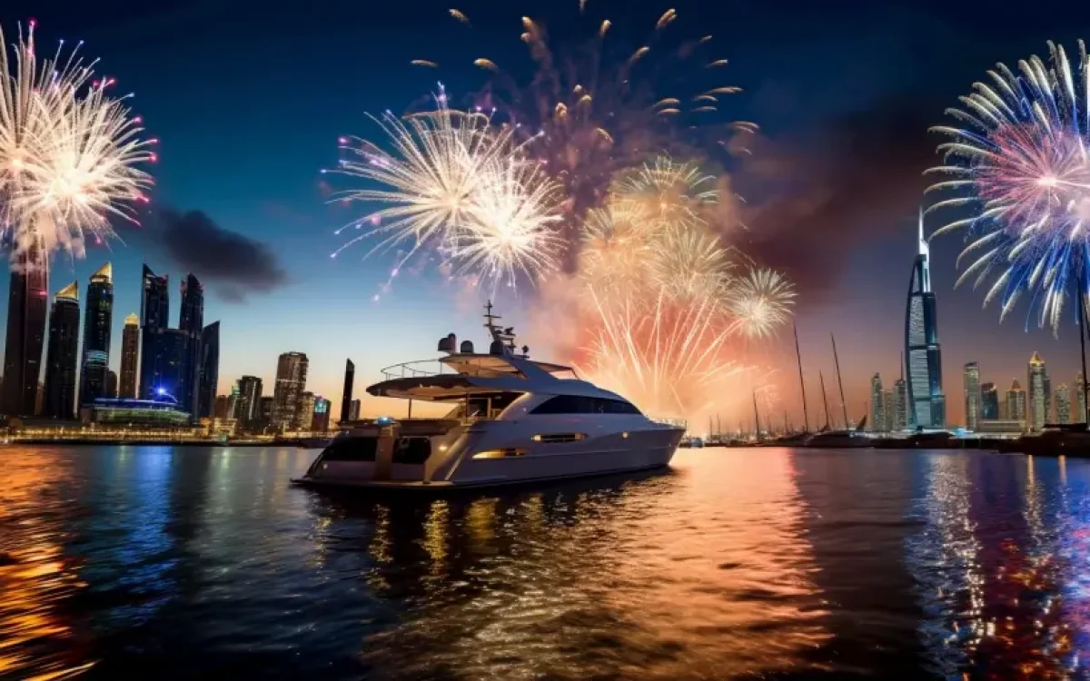 new year yacht party dubai