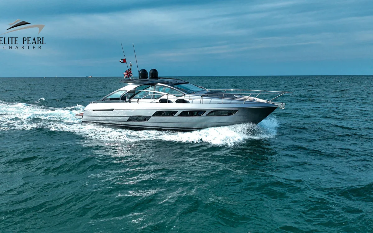 elite pearl charter - elite pershing 54 ft. The Health Benefits of Taking a Luxury Yacht Charter in Dubai Vacation image blog.