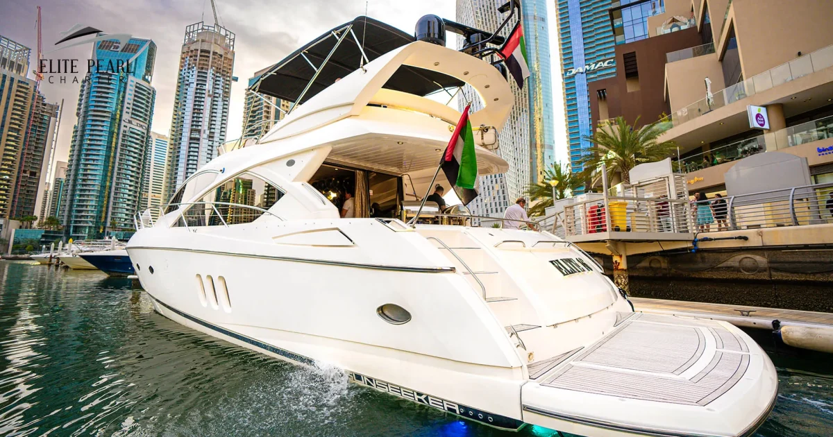 elite pearl charter - Sunseeker 70 Ft. Yacht Fashion Dubai: What to Wear for Different Charter Occasions in Dubai blog image