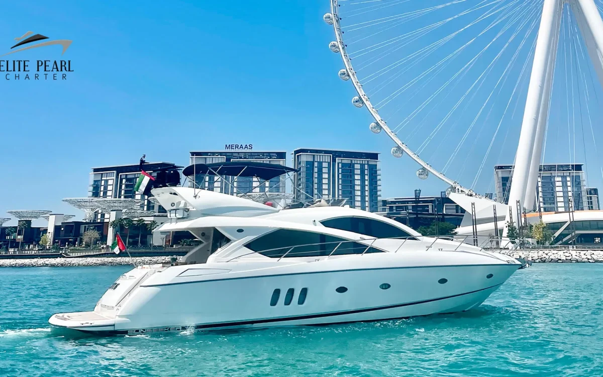 elite pearl charter - Sunseeker 70 Ft. Yacht Rental Safety Tips in Dubai: Ensuring a Safe and Enjoyable Experience on the Water image blog.