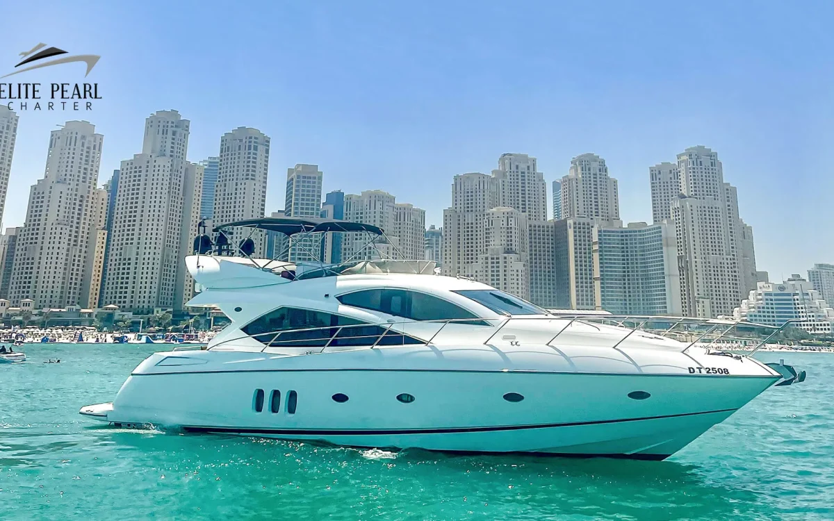 elite pearl charter - Sunseeker 70 Ft. Yacht Charter Sommelier: Curating World-Class Wine Experiences for Elite Dubai Voyages image blog.
