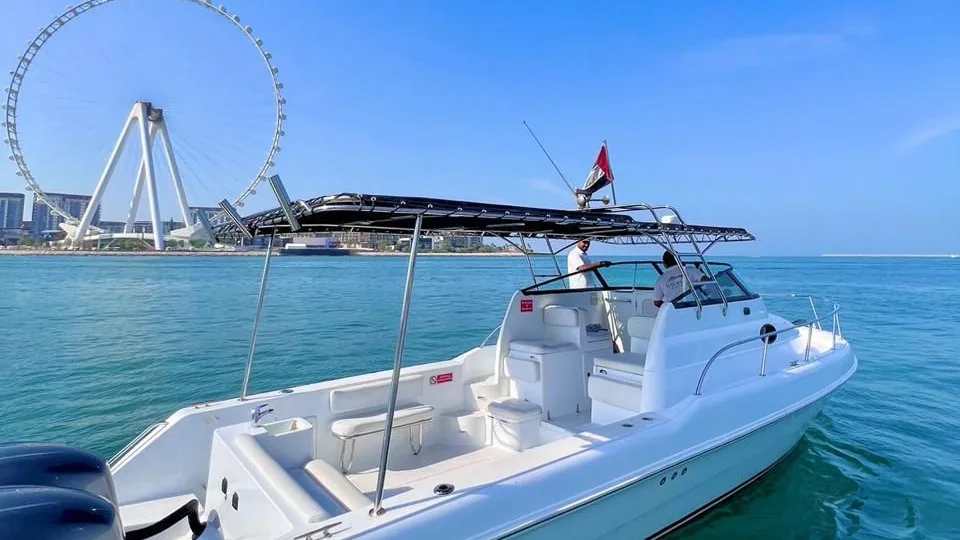 Elite 31 FT Fishing Boat available for charter in Dubai