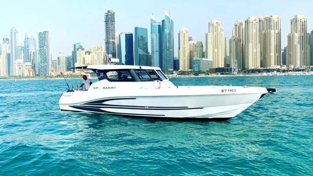 Elite 36 FT Fishing Boat available for charter in Dubai