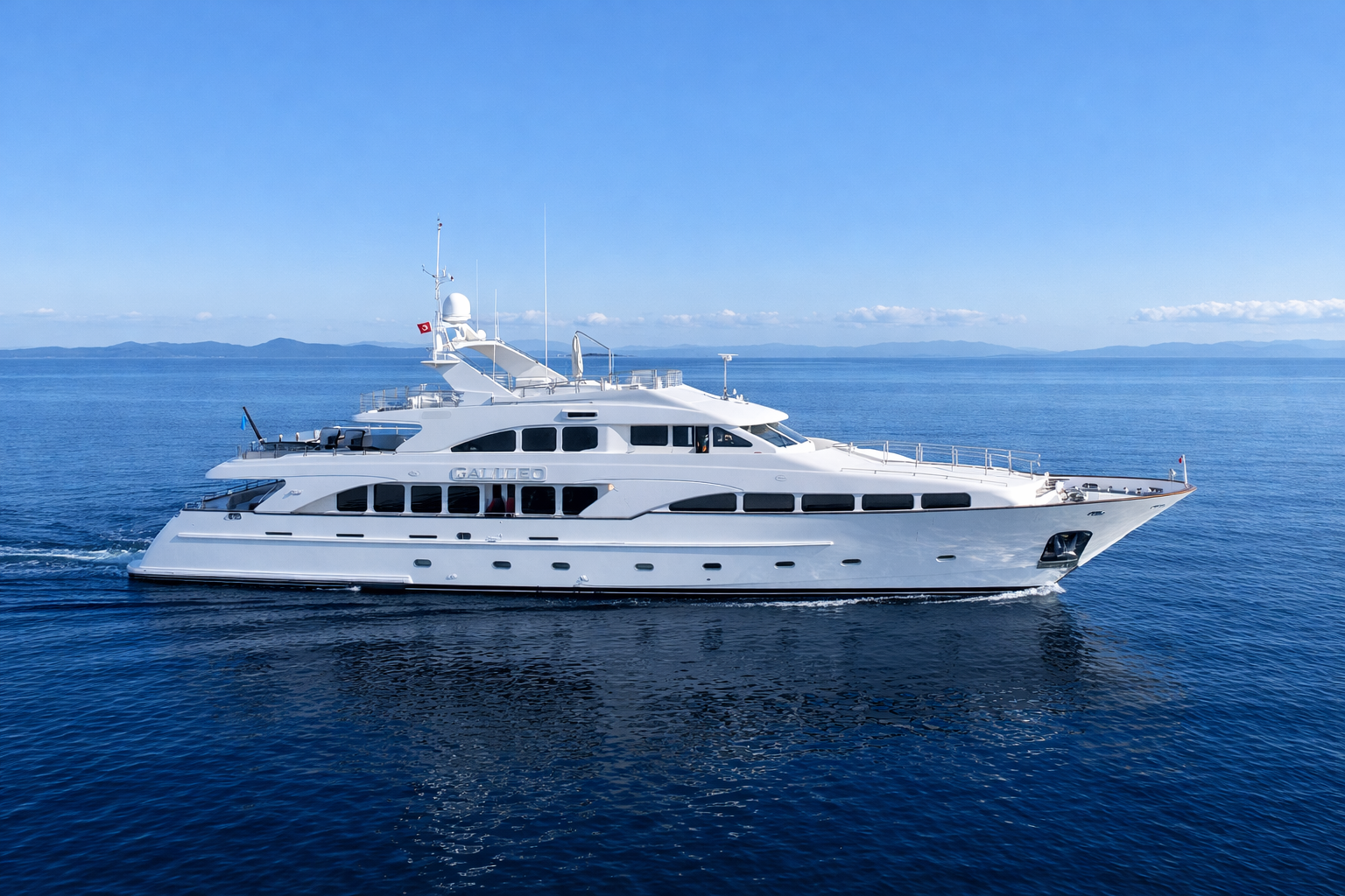 Elite 115 FT Gallus available for charter in Dubai